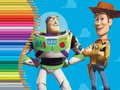 Xogo Libro de colorear de Toy Story en liña
