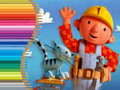Xogo Libro de pintar para Bob o Construtor en liña