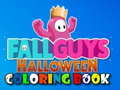 Xogo Fall Guys Livro de Colorir de Haloween en liña