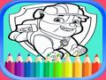 Xogo Libro de Colorear de PAW Patrol en liña