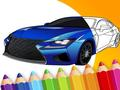 Xogo Libro de colorear coches de luxo xaponeses en liña