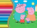 Xogo Libro de colorear de Peppa Pig en liña