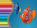 Xogo Libro de colorear para Buscando a Nemo en liña