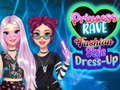 Xogo Princesas Rave: Estilo de Moda Vestir en liña