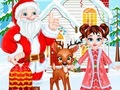 Xogo Diversión de Nadal co reno Baby Taylor en liña
