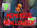 Xogo Memoriza Halloween en liña