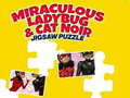 Xogo Ladybug Maravillosa e Gato Noir: Rompecabezas en liña