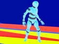 Xogo Noob Robo Parkour en liña