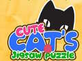 Xogo Puzzle de Gatos Graciosos en liña