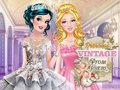 Xogo Vestiños de Prom Vintage de Princesa en liña