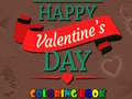 Xogo Libro para colorear feliz San Valentín  en liña