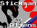 Xogo Stickman contra alieníxenas en liña
