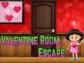 Xogo Escape da habitación de San Valentín de Amgel en liña