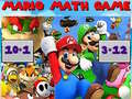 Xogo Xogo de Matemáticas de Mario en liña