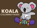 Xogo Páxinas para colorear koala en liña