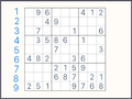 Xogo Puzle Sudoku Clásico en liña