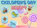 Xogo Memoria do Día dos Nenos en liña