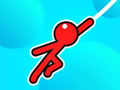 Xogo Stickman Hook Swing en liña