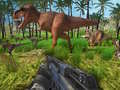 Xogo Caza de dinozaur sniper en liña