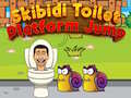 Xogo Salto Plataforma Skibidi Toilet en liña