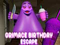 Xogo Escape de Cumpleanos de Grimace en liña