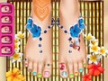 Xogo Pedicure na Praia para Mellores Amigas en liña