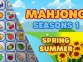 Xogo Mahjong Temporadas 1 Primavera Verán en liña