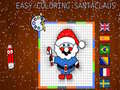 Xogo Coloración Fácil de Papá Noel en liña