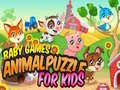 Xogo Xogos para Bebés: Puzzle de Animais para Nenos en liña