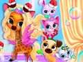 Xogo Festa de Burbullas para Cuidado de Mascotas en liña