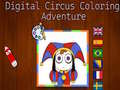 Xogo Aventura de colorear co circo dixital en liña