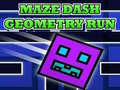 Xogo Geometry Dash Mapas do Labirinto en liña