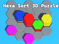 Xogo Rompecabezas Hexa Sort 3D en liña