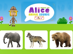 Xogo Mundo dos Sons de Animais de Alice en liña