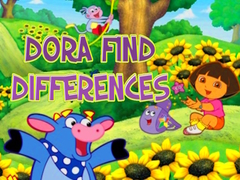 Xogo Dora Atopa as Diferenzas en liña