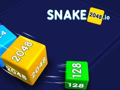 Xogo Serpente 2048.io en liña