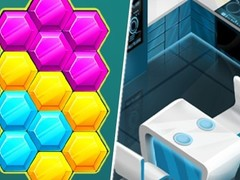 Xogo Xogo de Puzzle Hexa Blast en liña