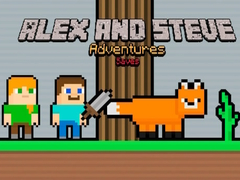Xogo As aventuras de Alex e Steve: Gardar en liña