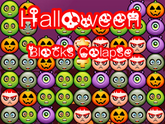 Xogo Colapso de bloques de Halloween en liña