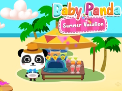 Xogo Vacacións de verán do panda bebé en liña