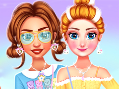 Xogo BFF Traxes Kawaii Maravillosos en liña
