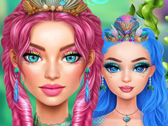 Xogo Maquillaje Mermaidcore en liña