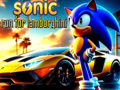 Xogo Sonic Corre por Lamborghini en liña