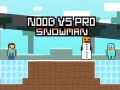 Xogo Noob contra Pro Boneco de Neve en liña