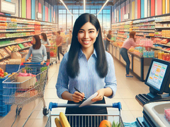 Xogo Simulador de Supermercado en liña