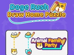 Xogo Doge Rush: Debuxar o Enigma do Fogar en liña