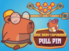 Xogo Salva os cativos capybara Pull Pin en liña