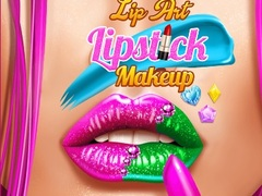 Xogo Arte de beizos Maquillaje de lápiz labial en liña