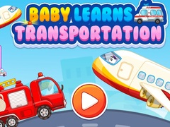 Xogo Bebé Aprende de Transporte en liña