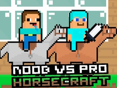 Xogo Noob contra Pro HorseCraft en liña